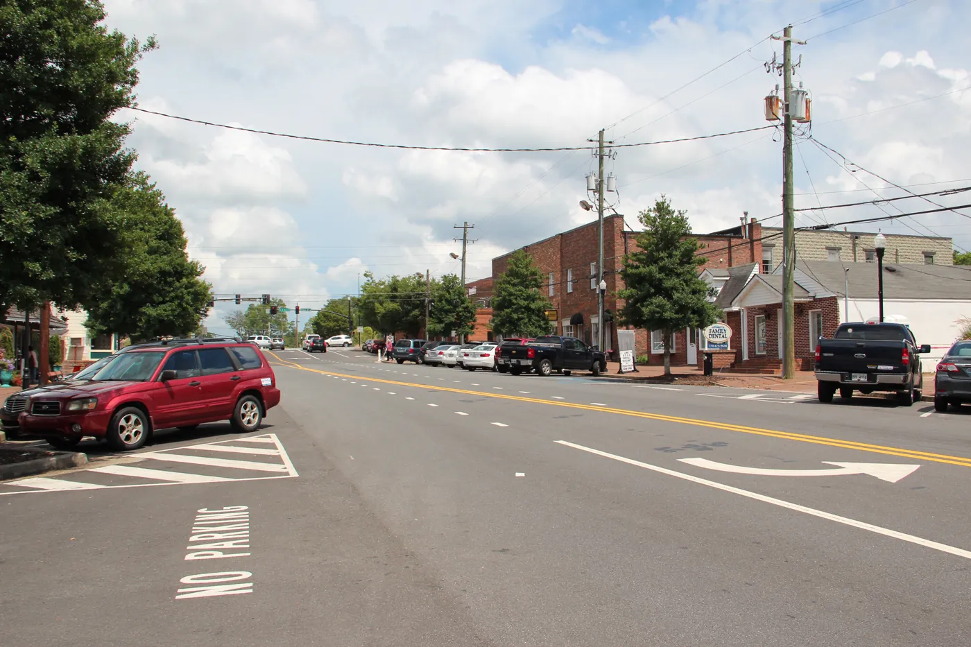 Main Street in downtown Alpharetta