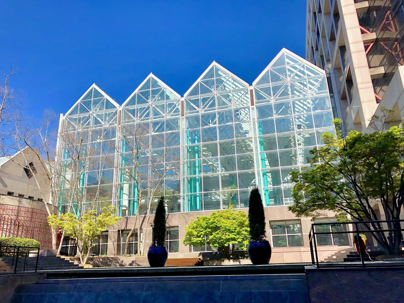 The Fulton County Government Center at 141 Pryor St. in Atlanta, where commissioners hold the final hearing and vote Wednesday.