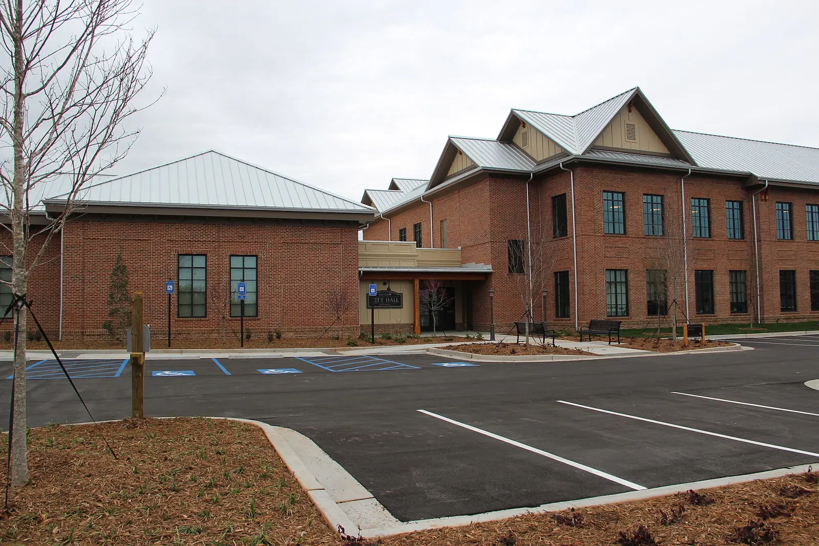 Milton City Hall. Hopewell Middle is inside the city of Milton. Photographed in March 2017.